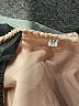 Unbranded 100% Polyester Polka Dots Pink Cocktail Dress Size M - photo 7