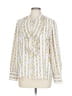 Ann Taylor 100% Polyester Ivory Long Sleeve Blouse Size L - photo 1
