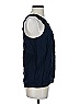 BCBGMAXAZRIA Blue Black Sleeveless Blouse Size XS - photo 4