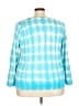 Talbots Tie-dye Multi Color Blue Pullover Sweater Size 3X - photo 2