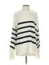 Better be 100% Acrylic Stripes Ivory Pullover Sweater Size Sm - Med - photo 1