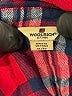 Woolrich 100% Cotton Plaid Red Long Sleeve Button-Down Shirt Size XL - photo 7