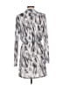 Hazel Silver Casual Dress Size L - photo 2