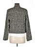 Feathers 100% Polyester Print Ivory Blazer Size M - photo 2