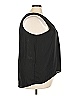 14th & Union 100% Polyester Black Sleeveless Blouse Size 3X - photo 4