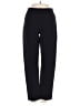 Theory Solid Black Casual Pants Size P (petite) - photo 1