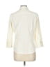 Express Color Block Ivory 3/4 Sleeve Button-Down Shirt Size 13 - 14 - photo 2