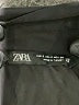 Zara 100% Polyester Black 3/4 Sleeve Blouse Size S - photo 7