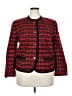 Pendleton Plaid Red Blazer Size 18 - photo 1