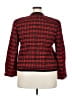 Pendleton Plaid Red Blazer Size 18 - photo 2
