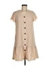 Unbranded 100% Polyester Tan Casual Dress Size S - photo 1