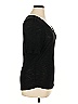H&M 100% Viscose Black Short Sleeve Top Size XL - photo 4