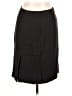 Gianni Solid Black Formal Skirt Size 10 - photo 1