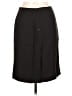 Gianni Solid Black Formal Skirt Size 10 - photo 2