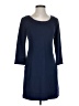 Max Studio Solid Blue Casual Dress Size S - photo 1