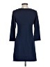 Max Studio Solid Blue Casual Dress Size S - photo 2