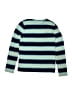 Lands' End Stripes Blue Pullover Sweater Size 10 - 12 - photo 2
