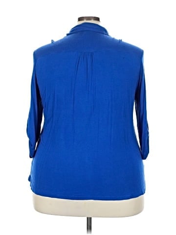Faded Glory 3/4 Sleeve Blouse (view 2)