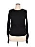 Open Edit Black Long Sleeve Top Size XL - photo 1