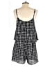 Glam Doll Checkered-gingham Black Romper Size S - photo 2