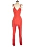 Adelyn Rae Solid Red Jumpsuit Size S - photo 2