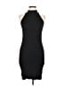 ASOS Solid Black Cocktail Dress Size 10 - photo 1