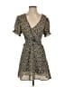 Lulus 100% Polyester Animal Print Tan Casual Dress Size XS - photo 1