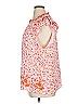 Unbranded 100% Rayon Orange Sleeveless Blouse Size 1X - photo 5