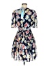 Tanya Taylor 100% Polyester Floral Blue Cocktail Dress Size 6 - photo 2