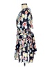 Tanya Taylor 100% Polyester Floral Blue Cocktail Dress Size 6 - photo 5