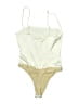 Danielle Bernstein Ivory White Bodysuit Size 8 - photo 2