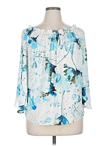 Sioni 3/4 Sleeve Blouse (view 1)