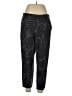 Gap 100% Tencel Graphic Black Active Pants Size L - photo 1