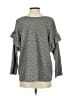Current/Elliott Polka Dots Gray Pullover Sweater Size Sm (1) - photo 2