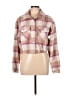Common Stitch 100% Polyester Plaid Pink Jacket Size L - photo 1