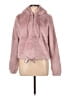C'est Toi 100% Polyester Pink Faux Fur Jacket Size L - photo 1
