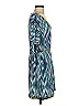 BCBGMAXAZRIA Print Blue Casual Dress Size S - photo 4