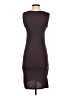 Leith Solid Burgundy Casual Dress Size S - photo 2