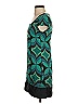 Express Graphic Teal Casual Dress Size XS - photo 5