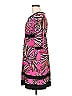 Max and Cleo Print Pink Casual Dress Size L - photo 5