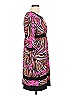 Max and Cleo Print Pink Casual Dress Size L - photo 4