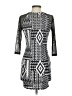 L8ter Graphic Black Casual Dress Size S - photo 2