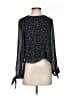 Zara Black Long Sleeve Blouse Size XS - photo 1