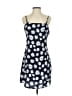 Unbranded 100% Polyester Floral Blue Casual Dress Size S - photo 1
