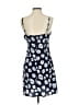 Unbranded 100% Polyester Floral Blue Casual Dress Size S - photo 2