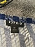 Torrid Stripes Blue Sleeveless Blouse Size Lg Plus (0) - photo 7