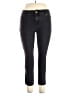 IMAN Black Jeans Size 14 Short - photo 1