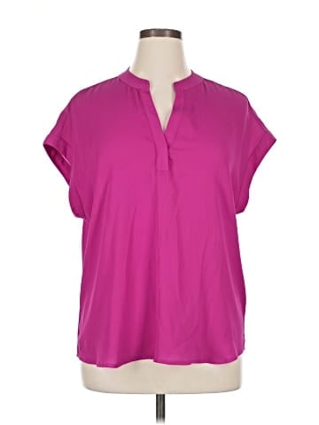 Cynthia Steffe Short Sleeve Blouse (view 1)