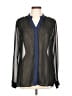 Silvian Heach 100% Polyester Black Long Sleeve Blouse Size L - photo 1