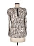 Ann Taylor 100% Polyester Ivory Long Sleeve Blouse Size 6 - photo 2